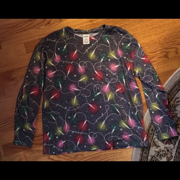 VS PINK Pajama Top Size Medium - Picture 1 of 1